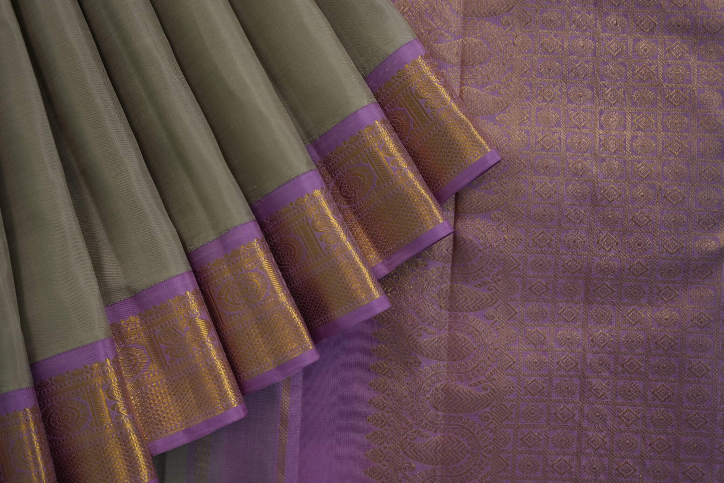 Bridal kanchipuram silk saree
