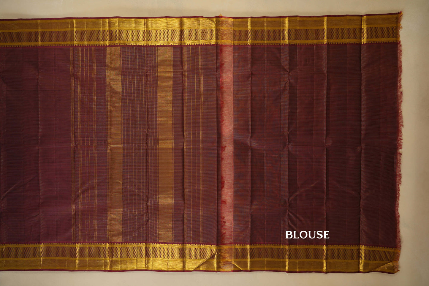 vintage kanjivaram silk saree blouse