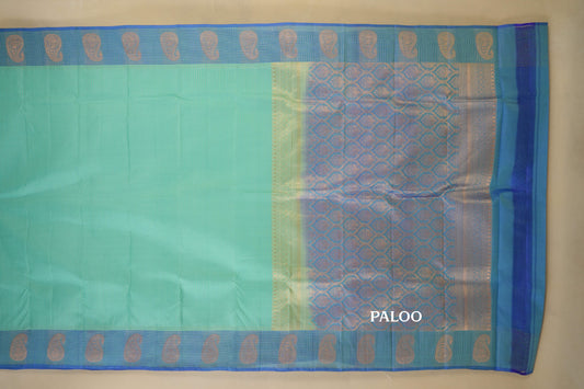 vintage kanjivaram silk saree paloo