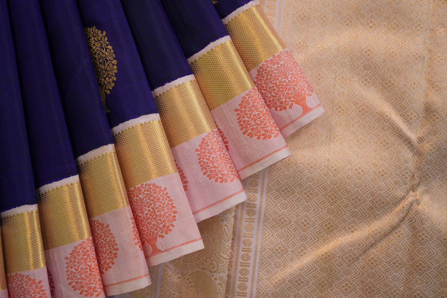 Vintage kanchipuram silk saree