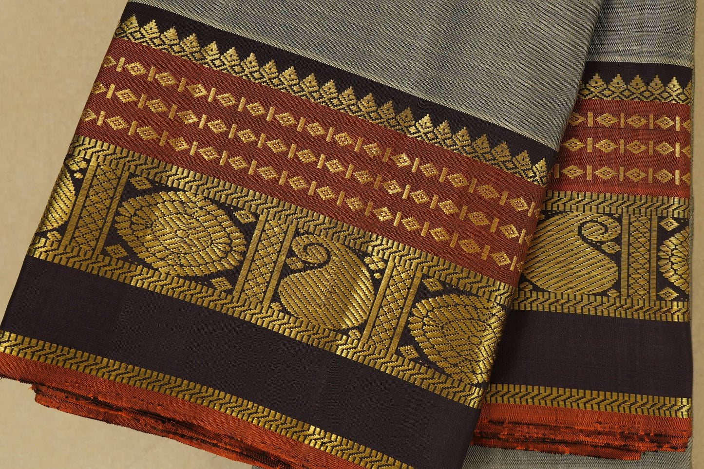 vintage kanjivaram silk saree borders