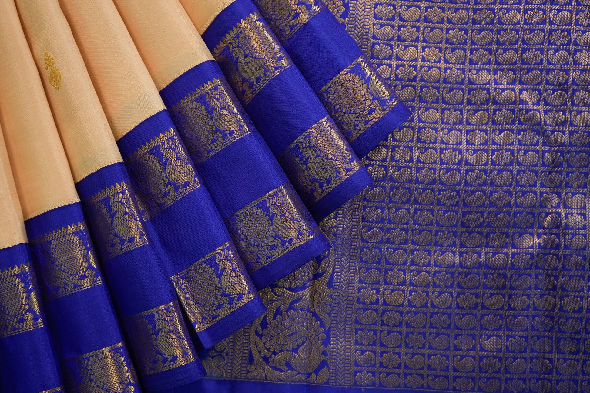 Vintage kanchipuram silk saree