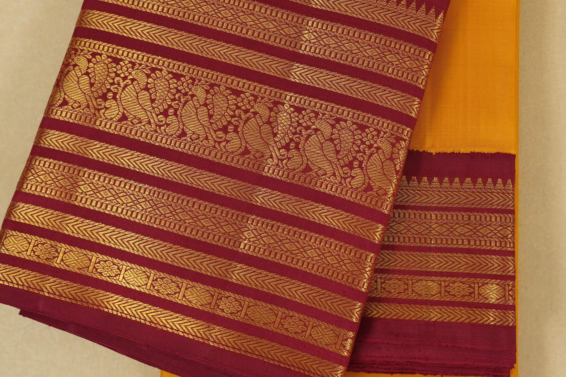 vintage kanjivaram silk saree borders