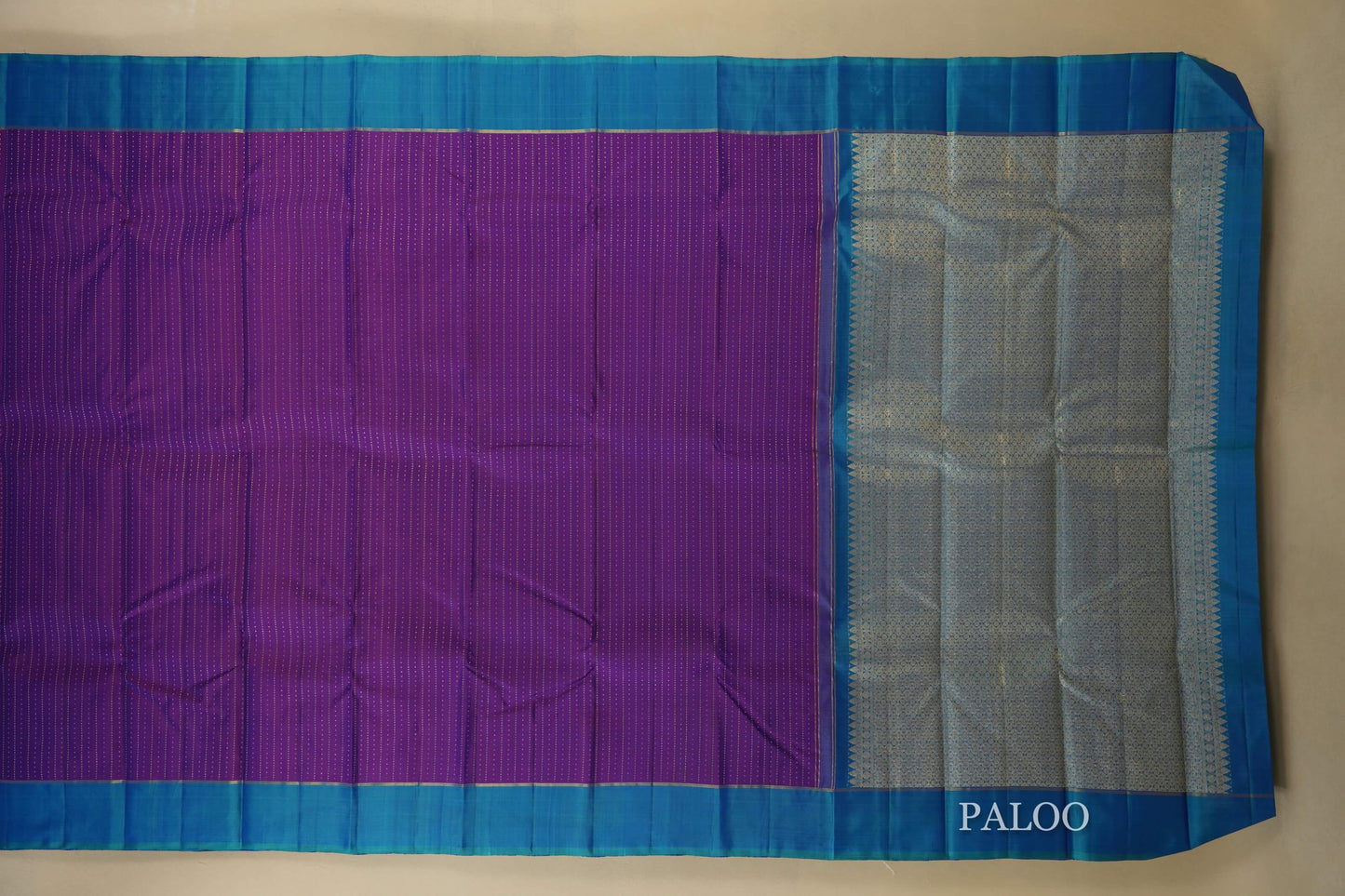 vintage kanjivaram silk saree paloo