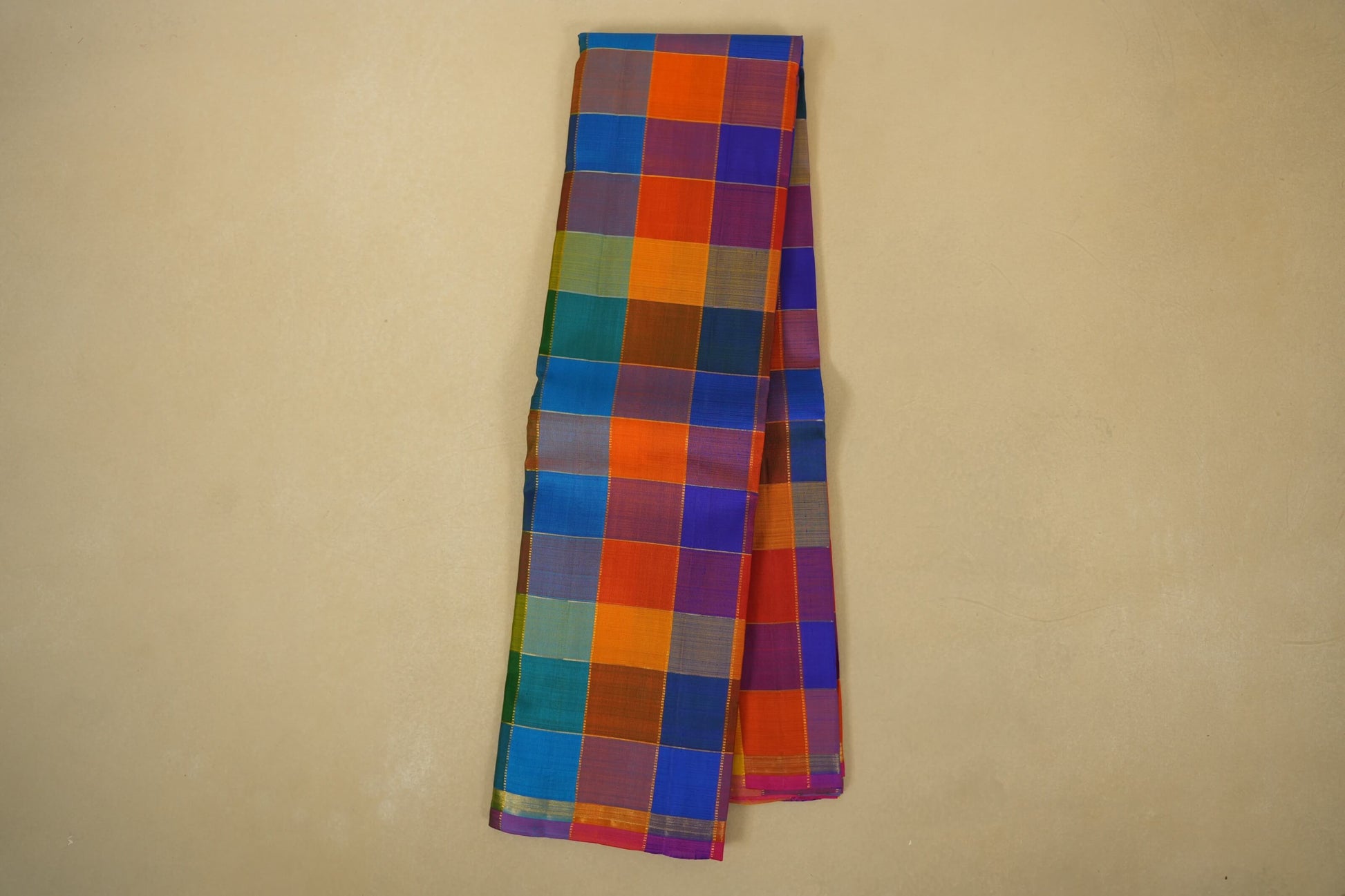 Borderless vintage kanjivaram silk saree