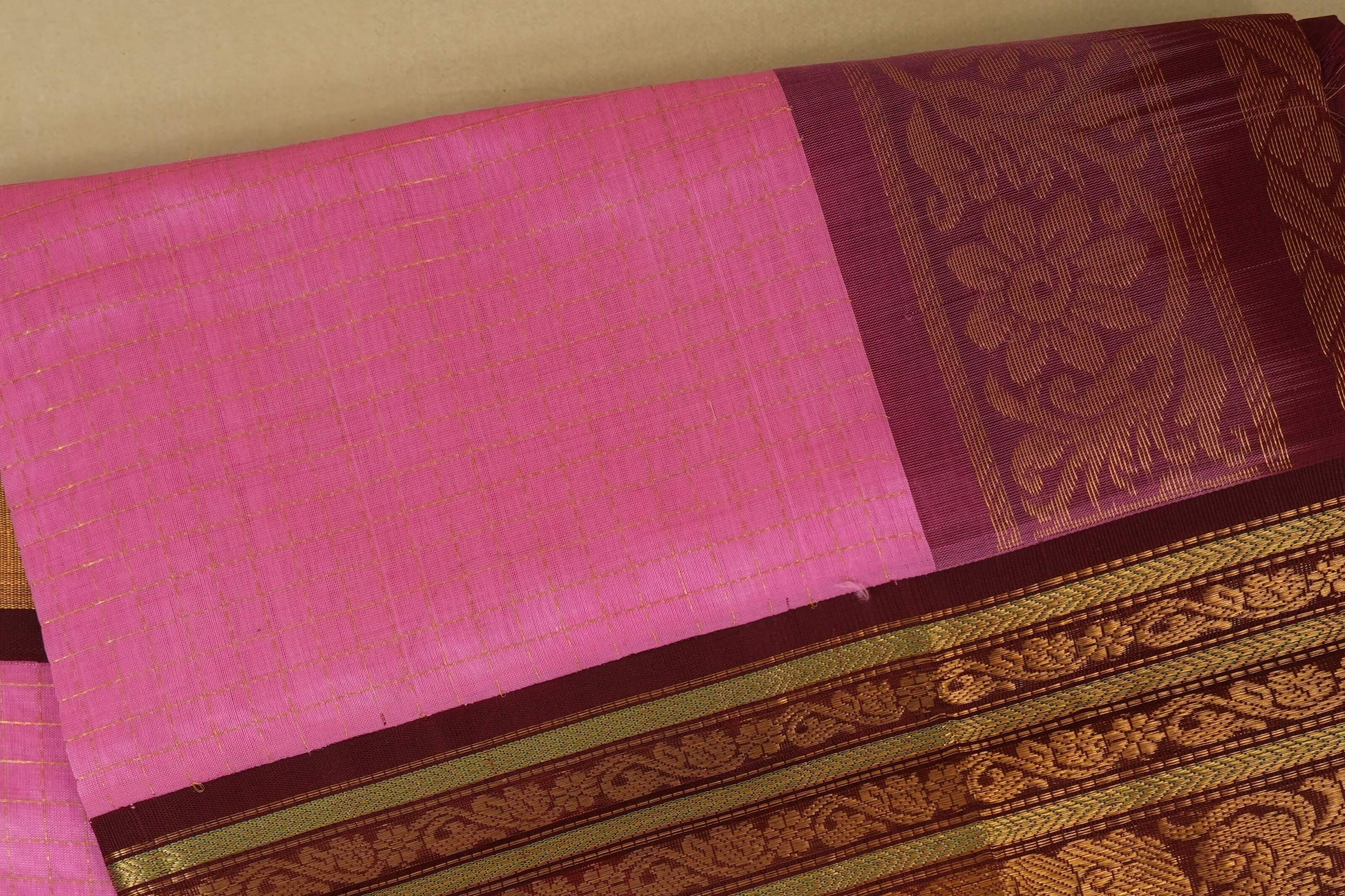 vintage silk cotton saree body