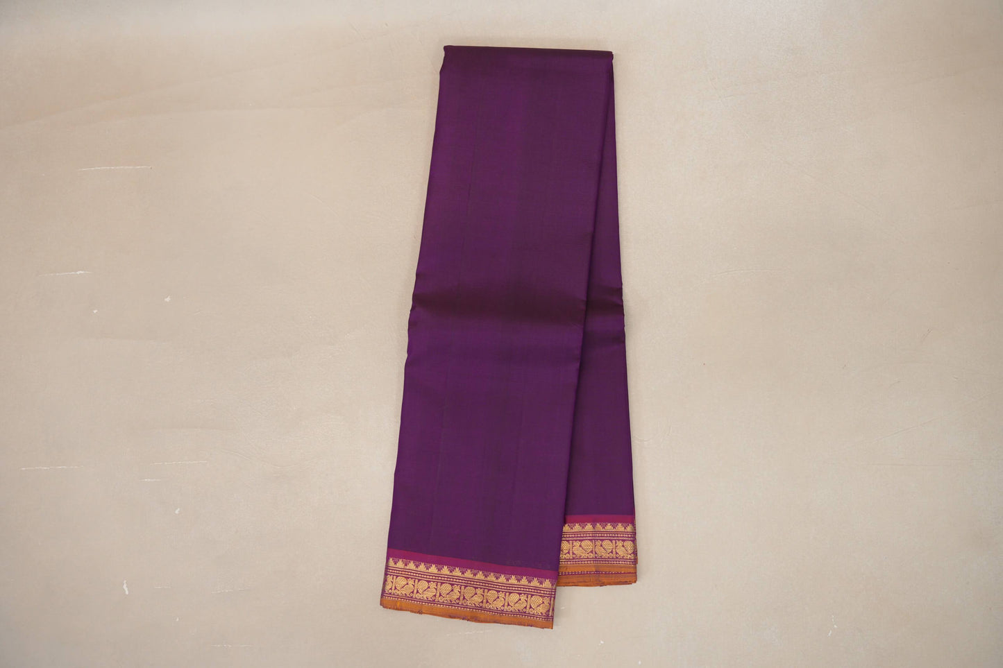Royal Purple Vintage Kanjivaram Silk Saree online