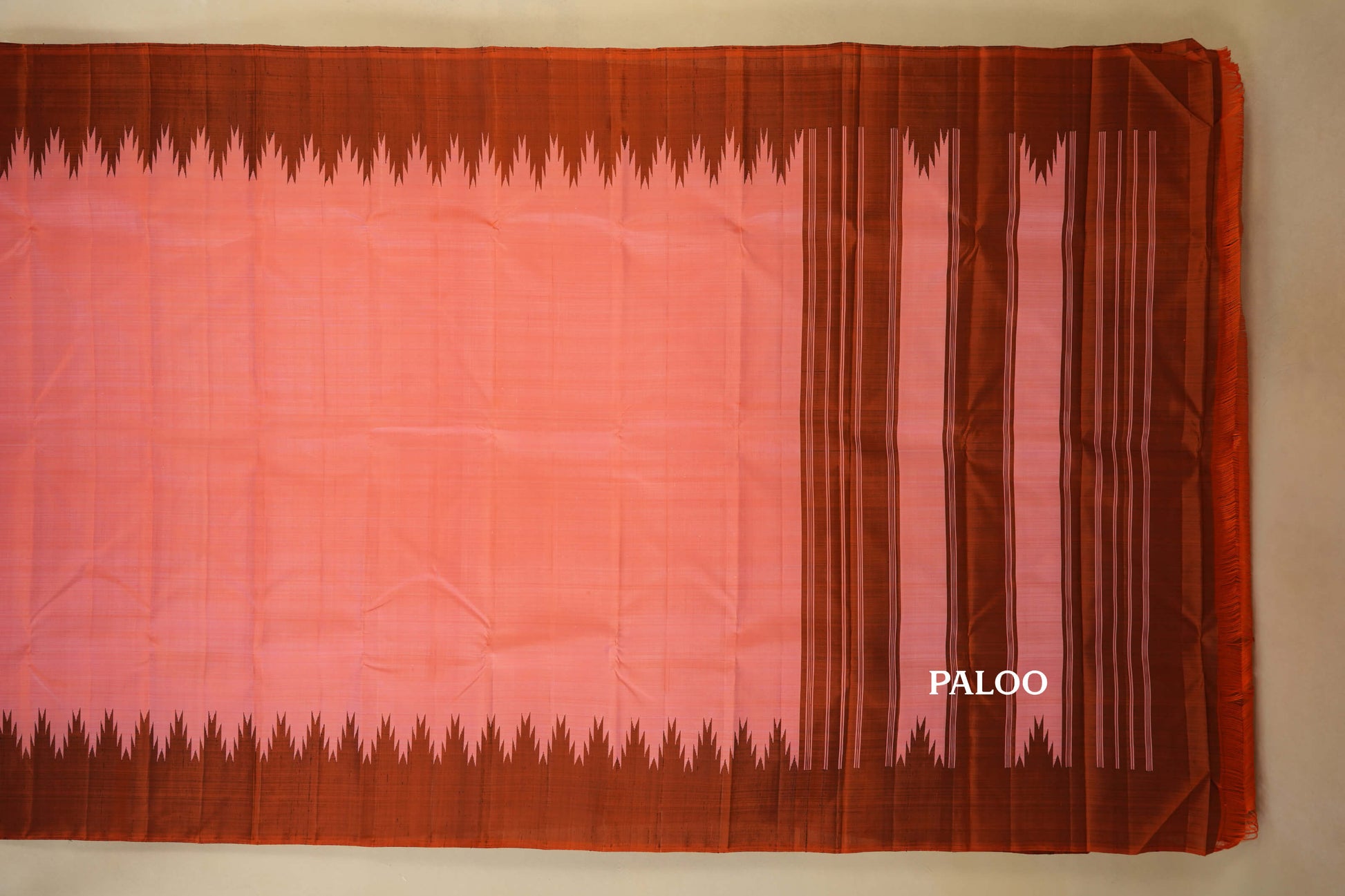 vintage kanjivaram silk saree paloo