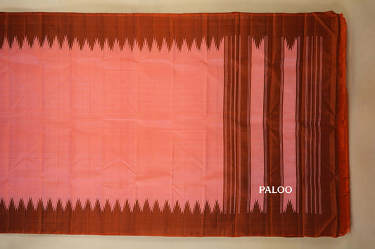 vintage kanjivaram silk saree paloo