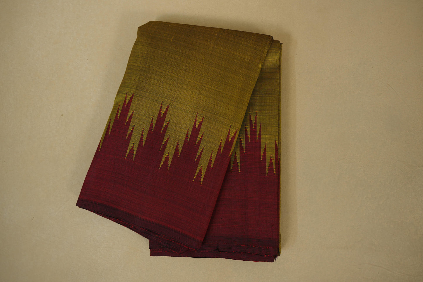 Mehendi green vintage kanjivaram silk saree