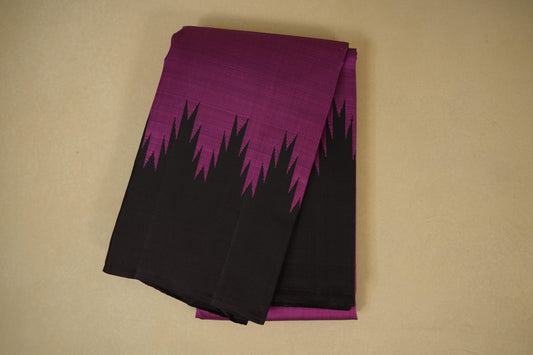 Magenta vintage kanjivaram silk saree