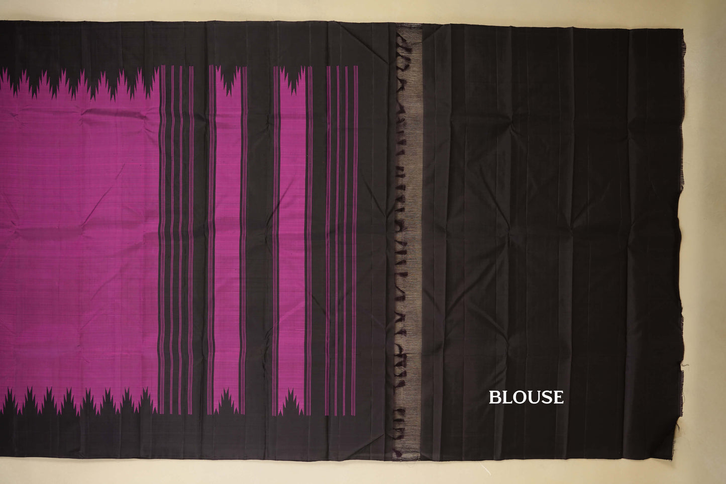 vintage kanjivaram silk saree blouse