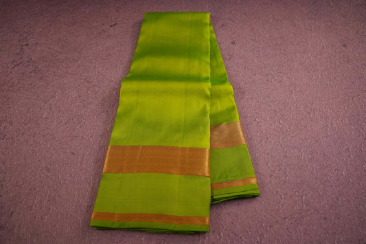 Plain kanchipuram silk saree