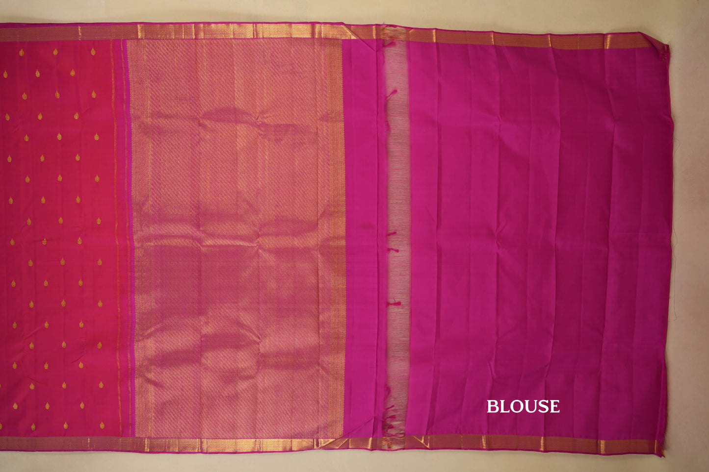 vintage kanjivaram silk saree blouse