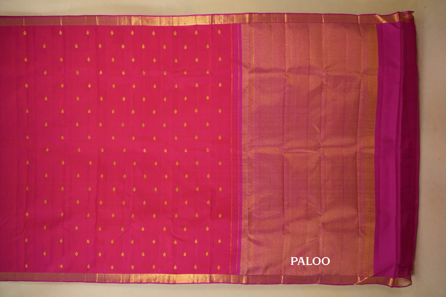 vintage kanjivaram silk saree paloo
