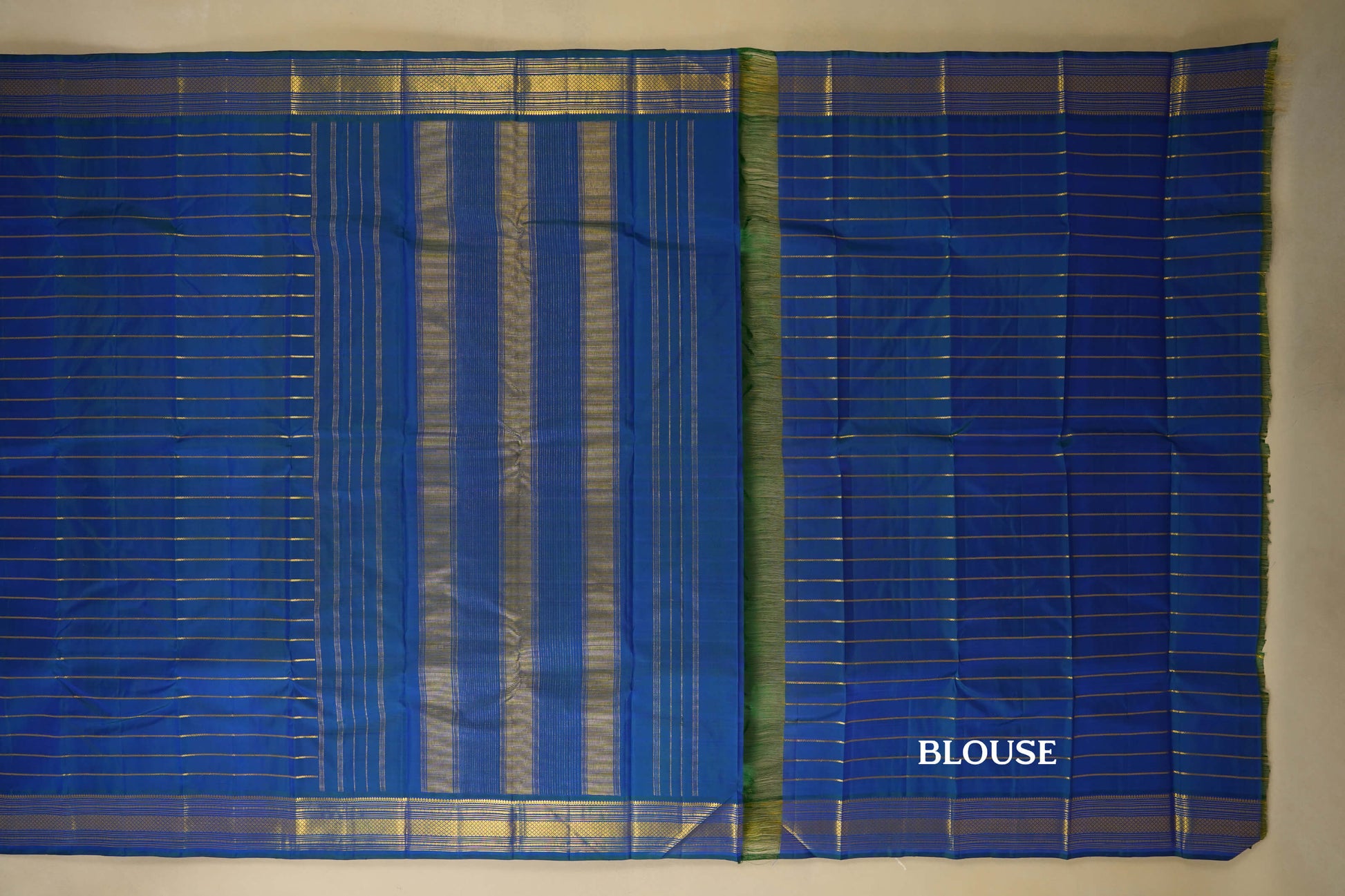 vintage kanjivaram silk saree blouse