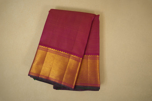 Pink vintage kanjivaram silk saree