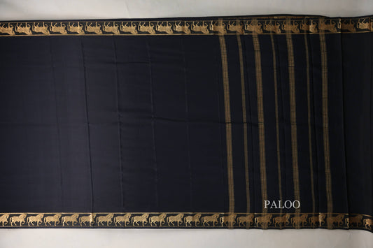 Black Mysore Silk Saree by Shreenivas Silks PSSR0110109