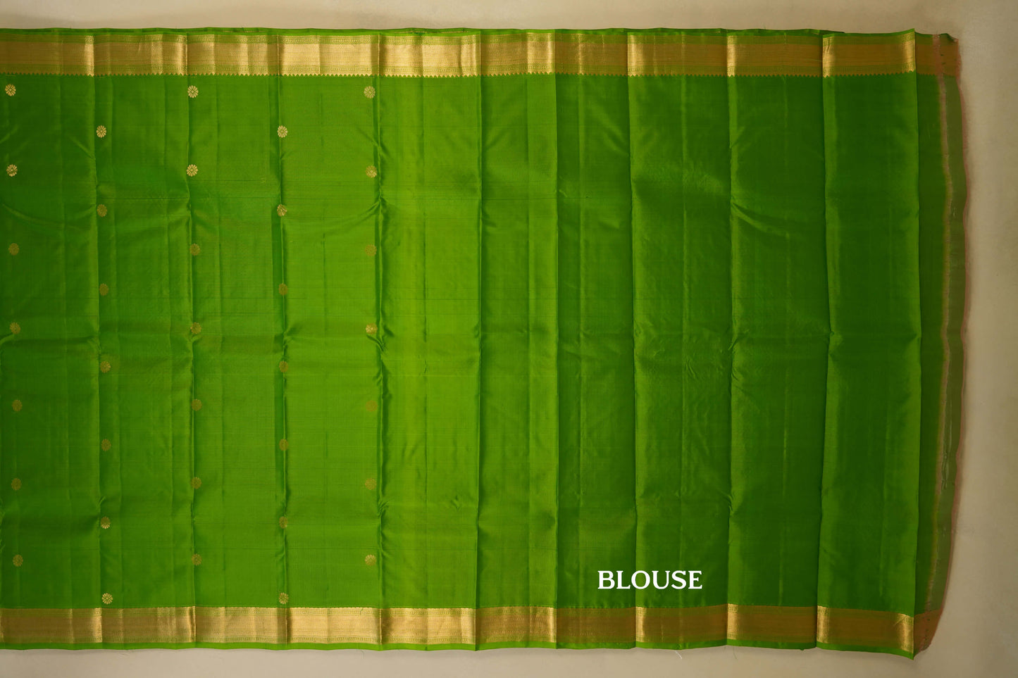 light weight kanchipuram silk saree blouse