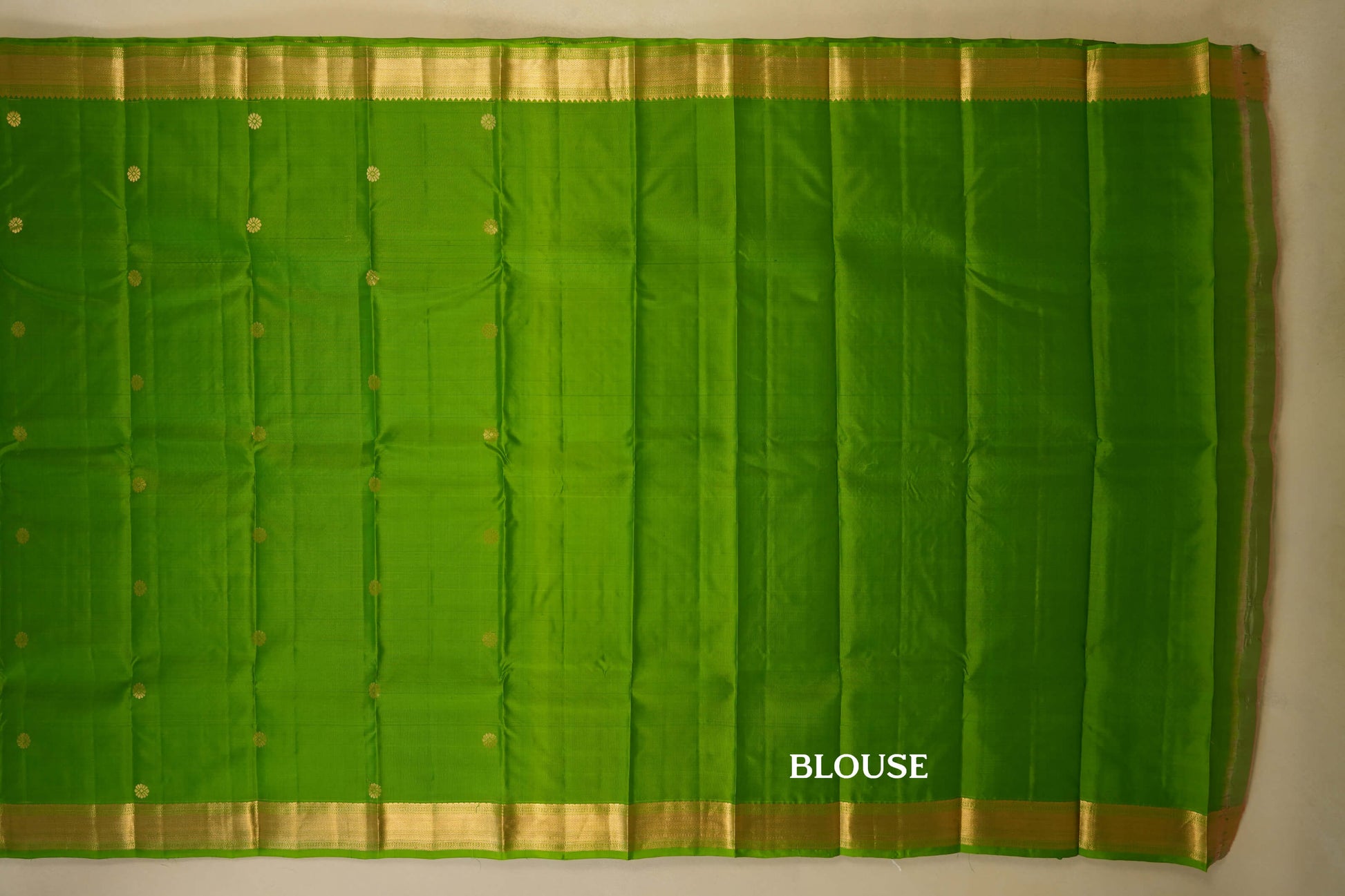 light weight kanchipuram silk saree blouse