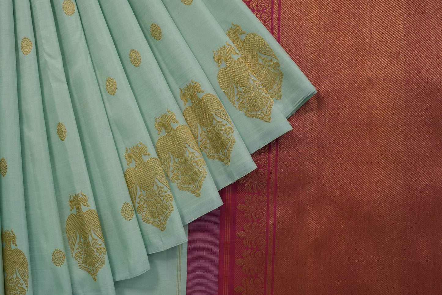 Bridal kanchipuram silk saree