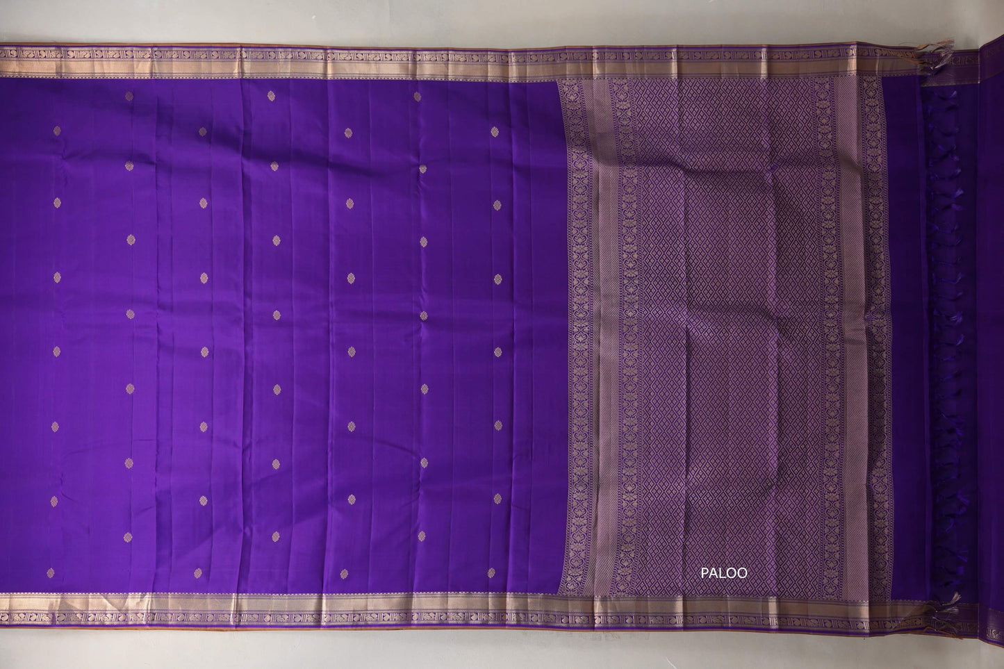Royal purple Light Weight Kanjivaram Silk Saree by Shreenivas Silks PSSR018947
