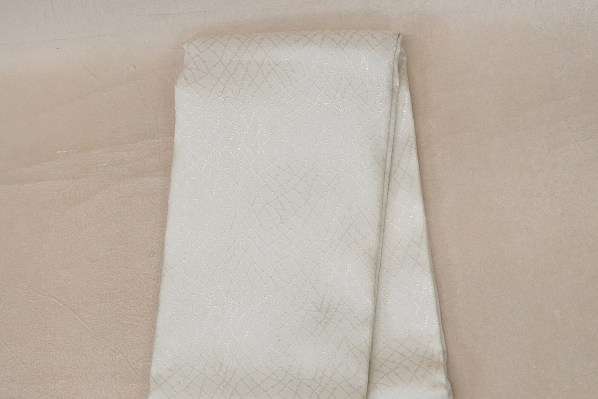Off White Kanjivaram Silk Saree body