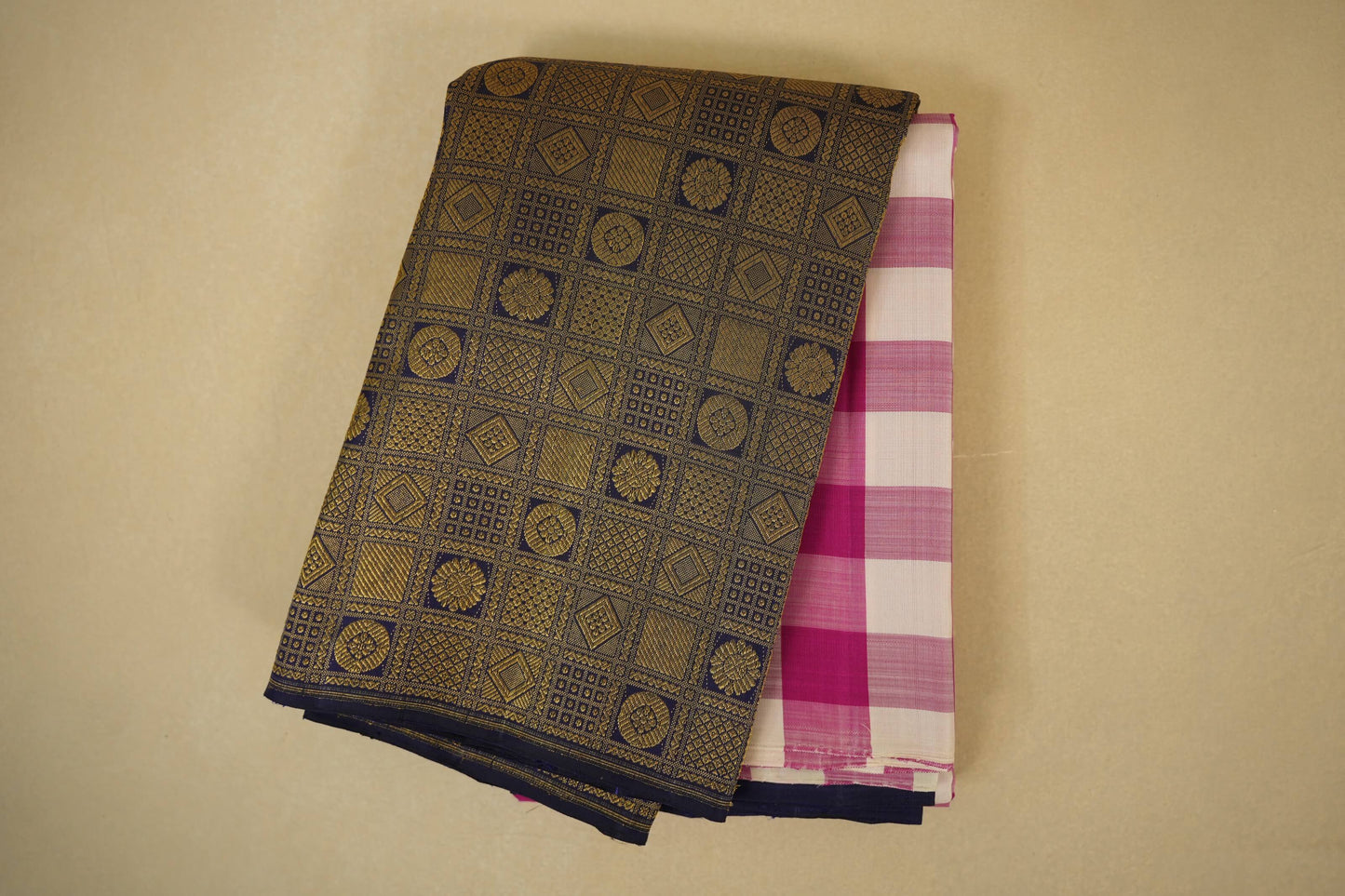 Multi Colour Kanjivaram Silk Saree