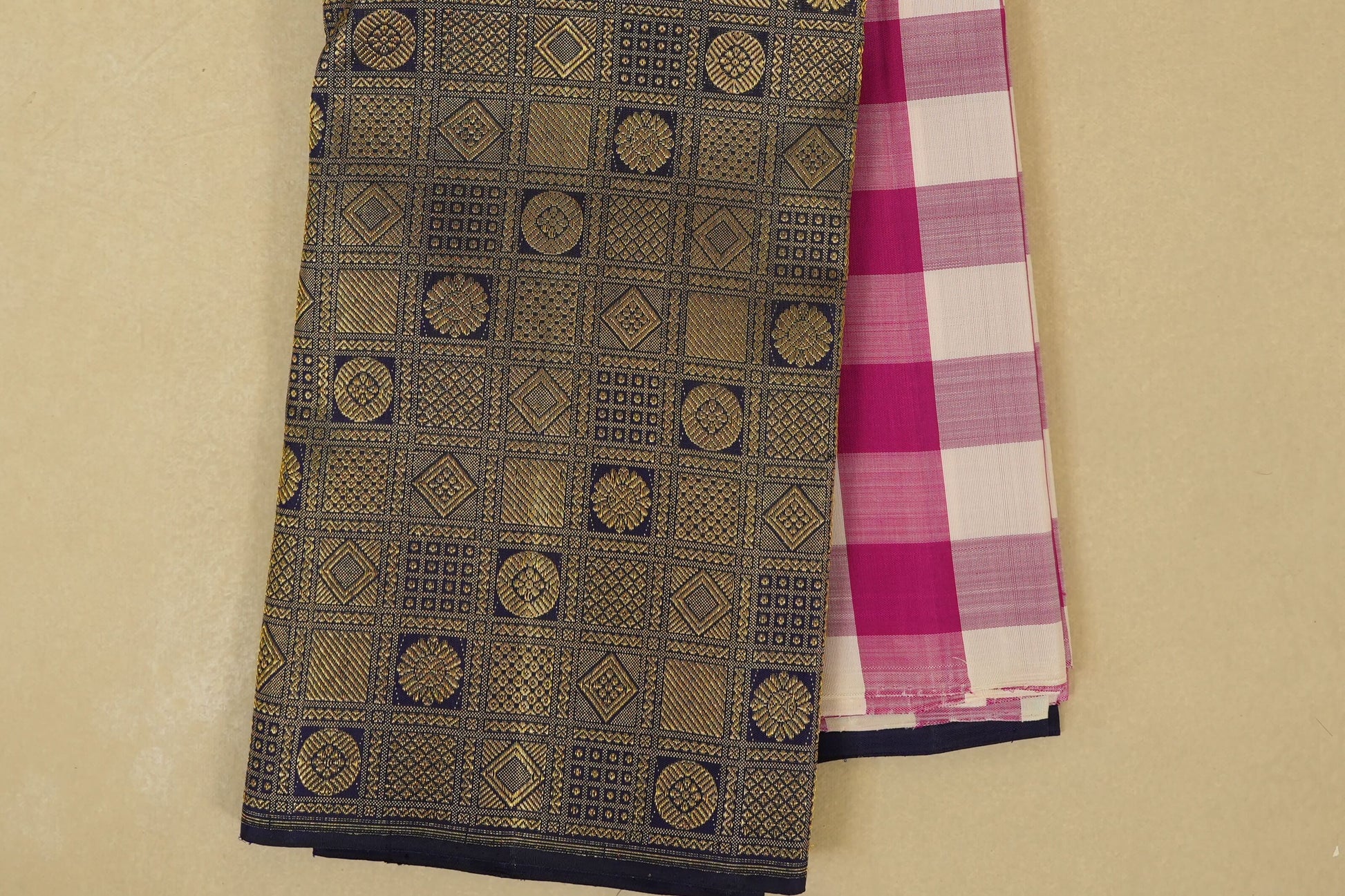 Multi Colour Kanchipuram Silk Saree border