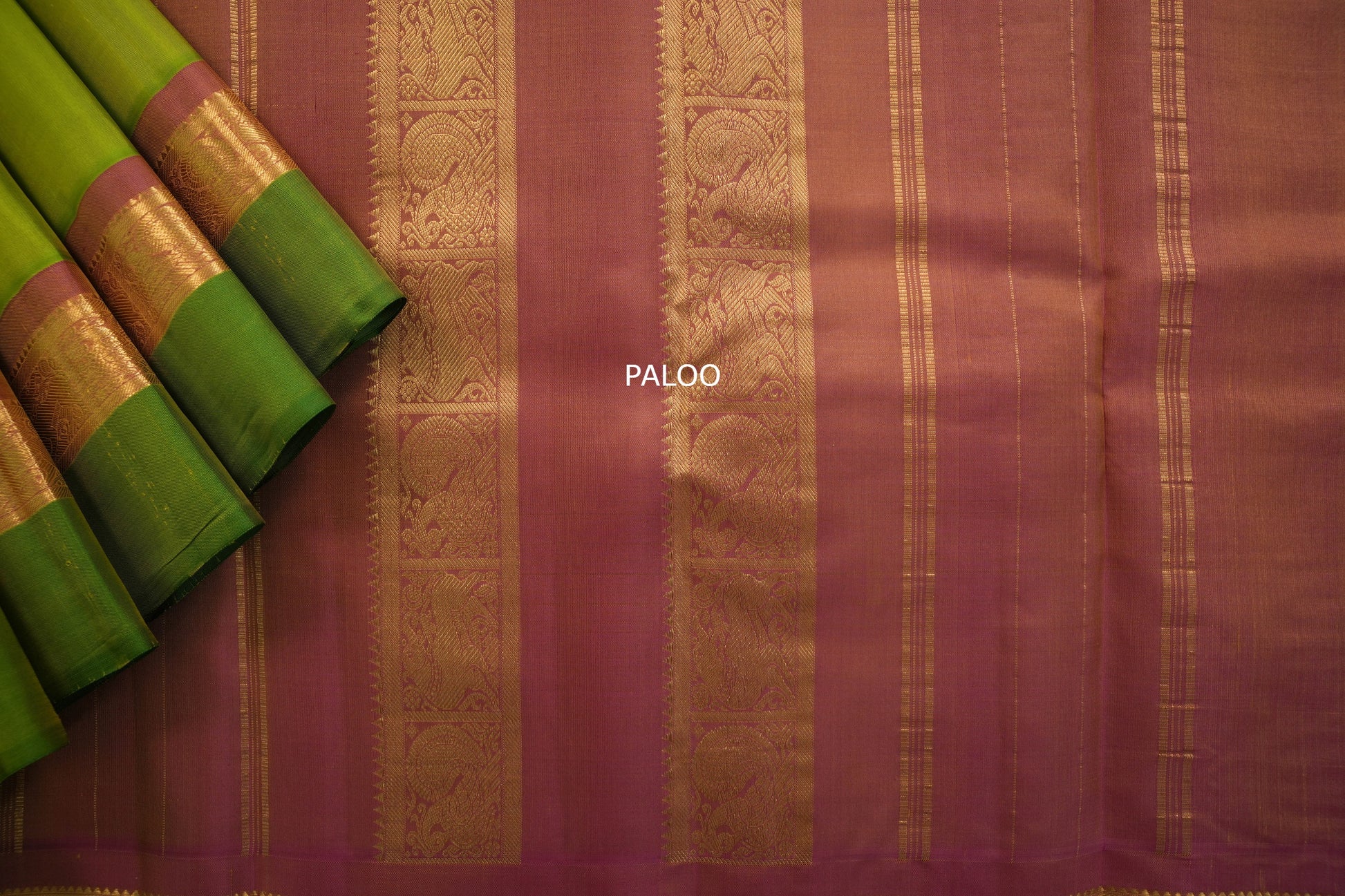 Bridal kanchipuram silk saree