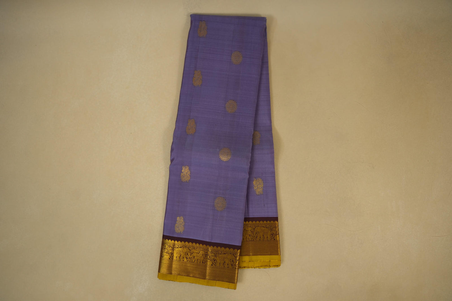 Lavender Kanjivaram Silk Saree 