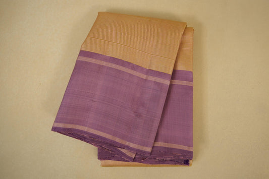 Beige Kanjivaram Silk Saree 