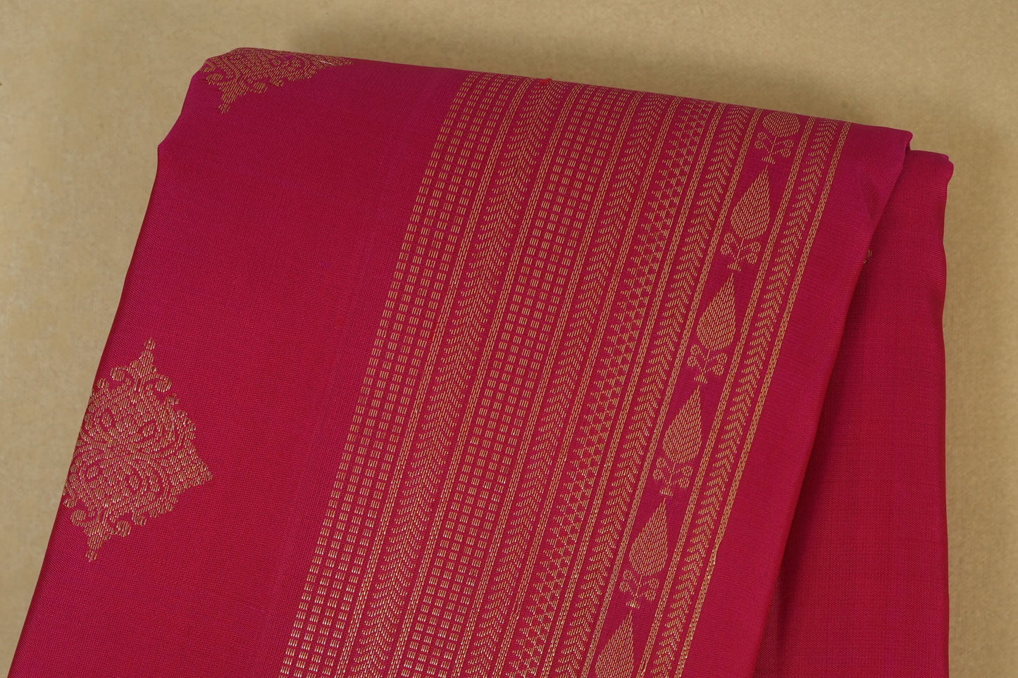 Pink Kanjivaram Silk Saree body