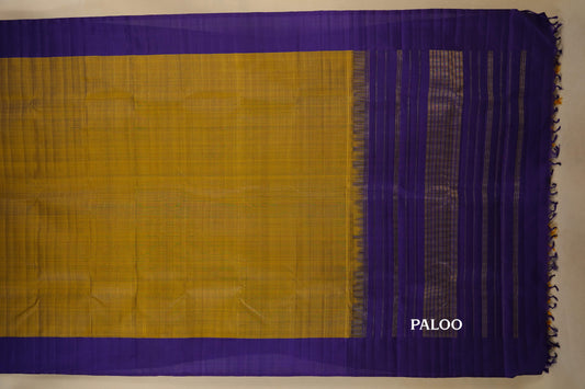 vintage kanjivaram silk saree paloo