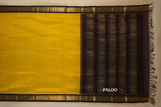 vintage silk cotton saree paloo
