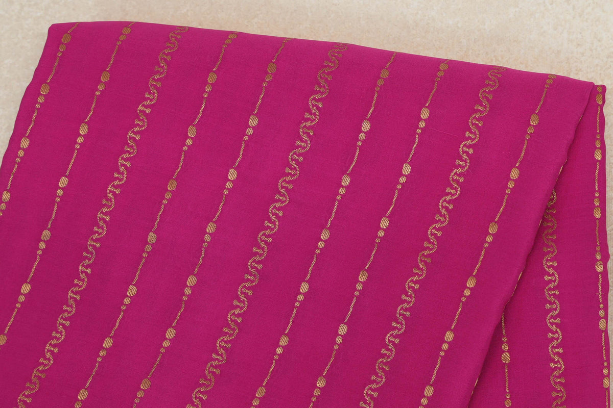 Rani Pink Mysore Silk Saree by Shreenivas Silks PSSR0110135