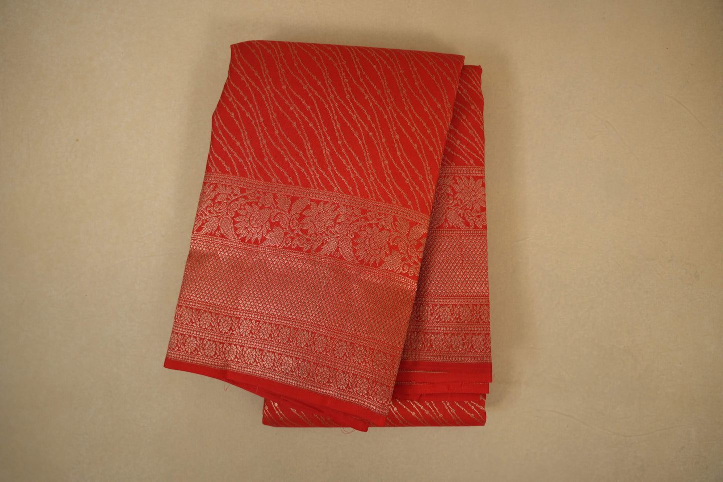 Red Vintage Kanjivaram Silk Saree by Shreenivas Silks PSSR017947