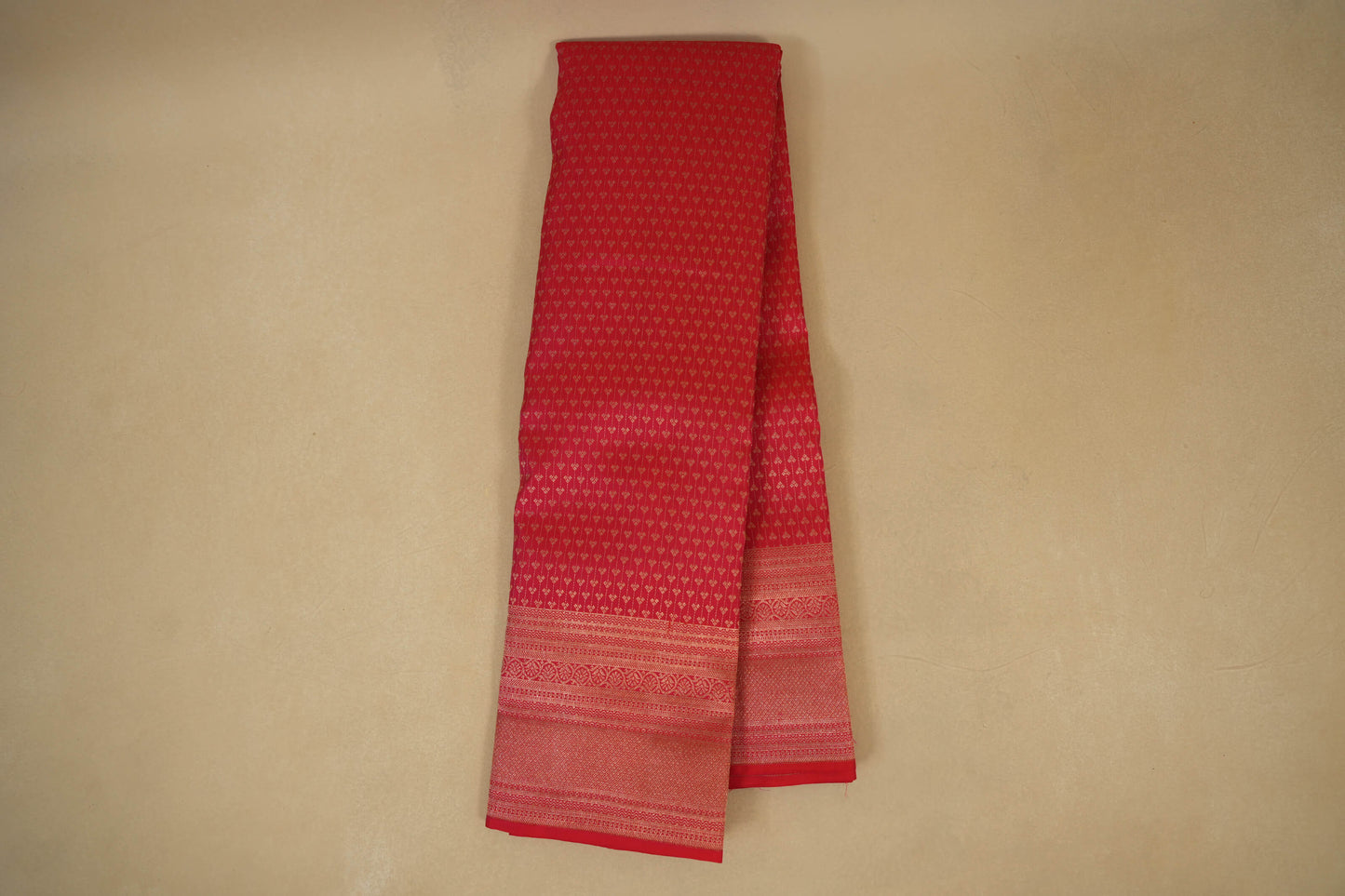 Red Vintage Kanjivaram Silk Saree by Shreenivas Silks PSSR017949