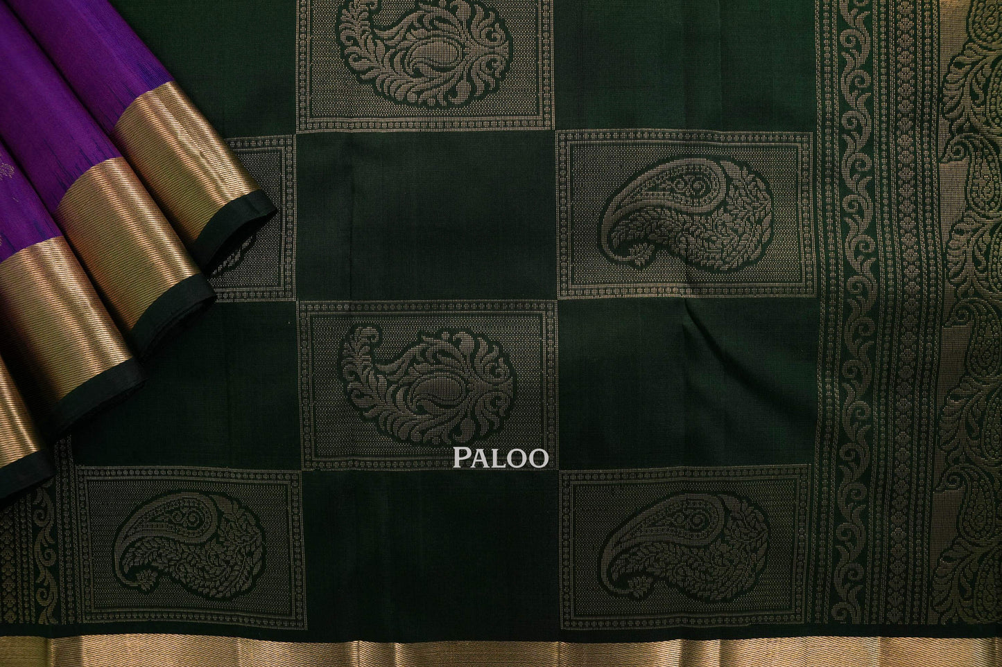 Bridal kanchipuram silk saree