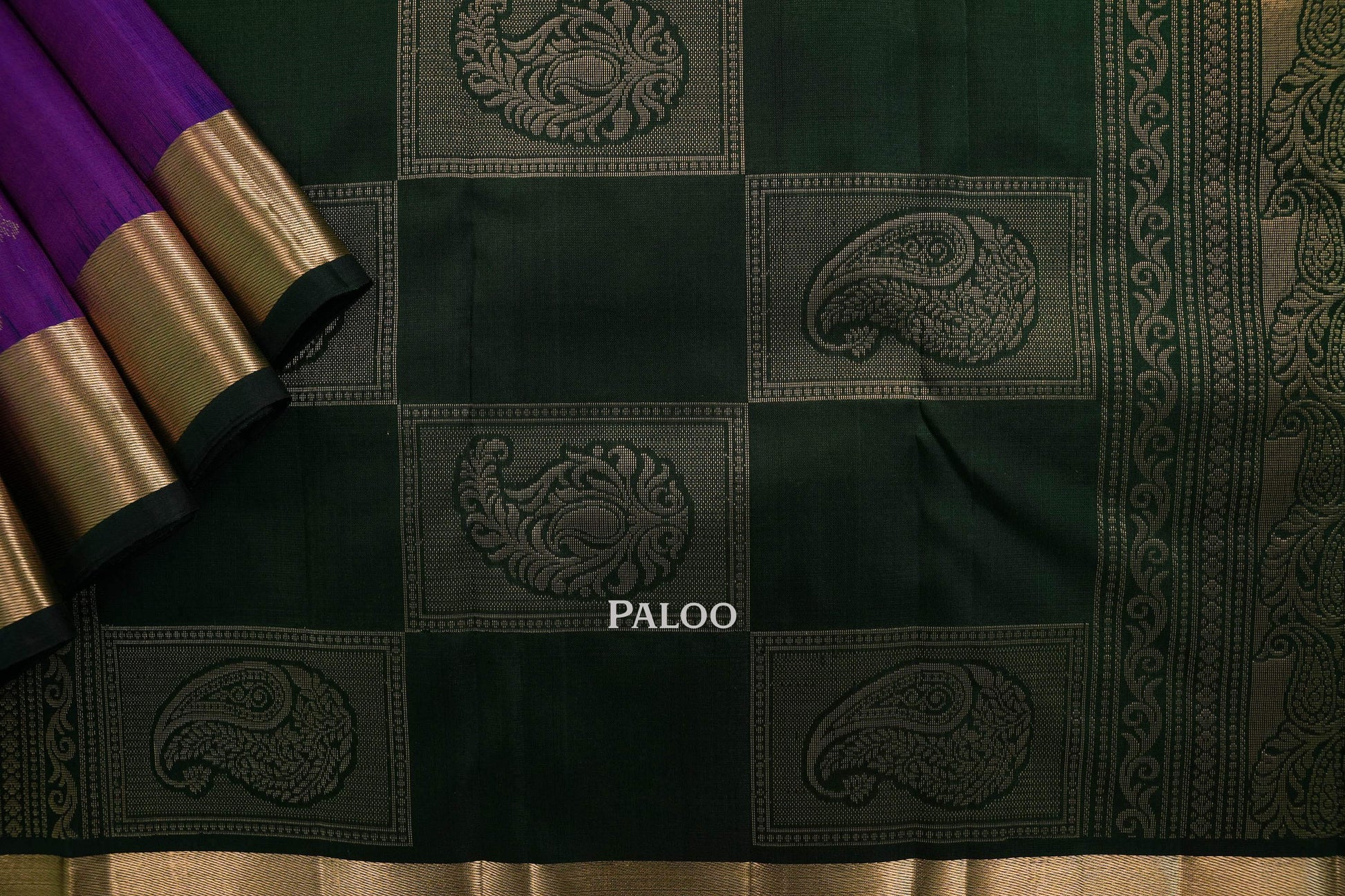 Bridal kanchipuram silk saree