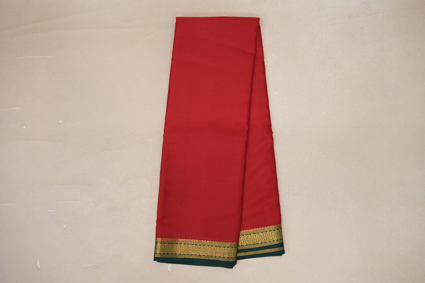 Red Mysore Silk Saree online