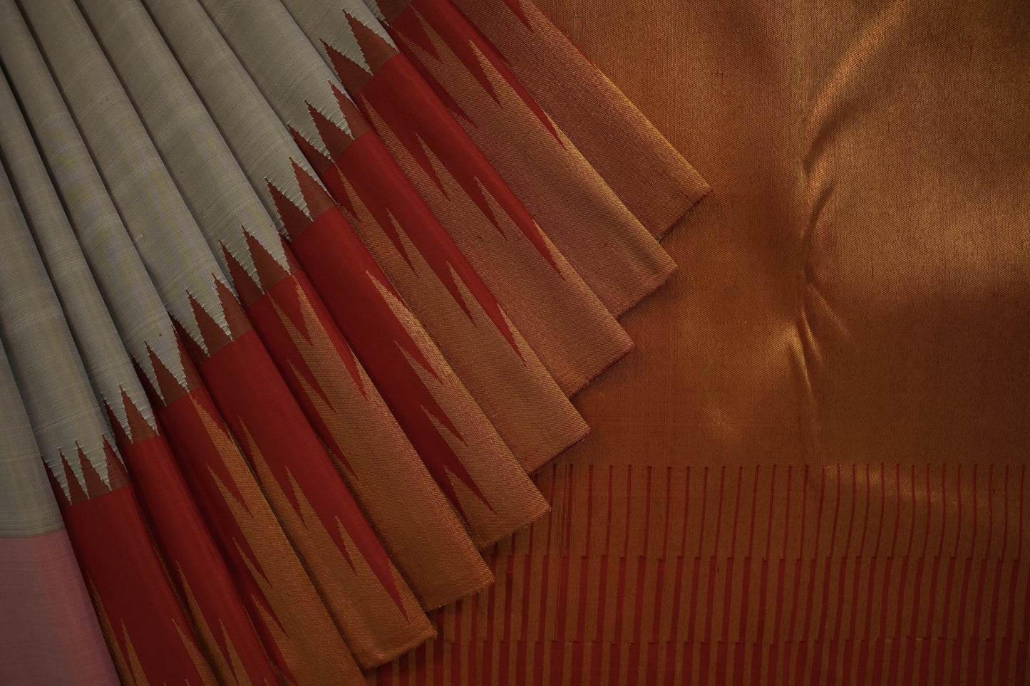 Bridal kanchipuram silk saree