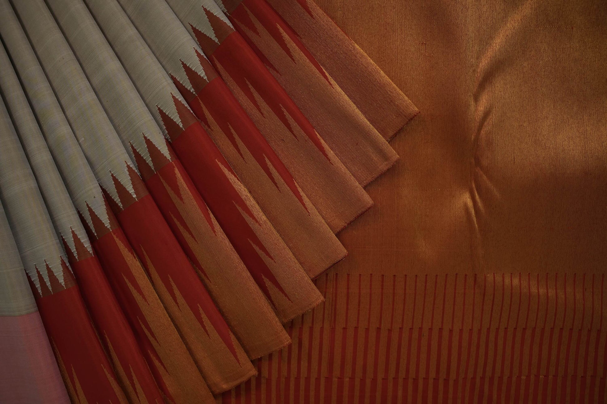 Bridal kanchipuram silk saree