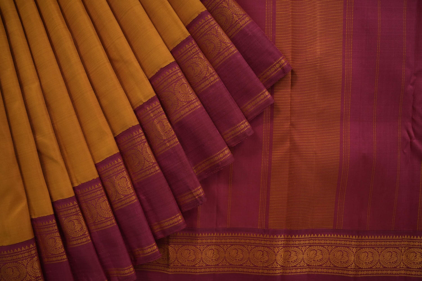 Vintage kanchipuram silk saree