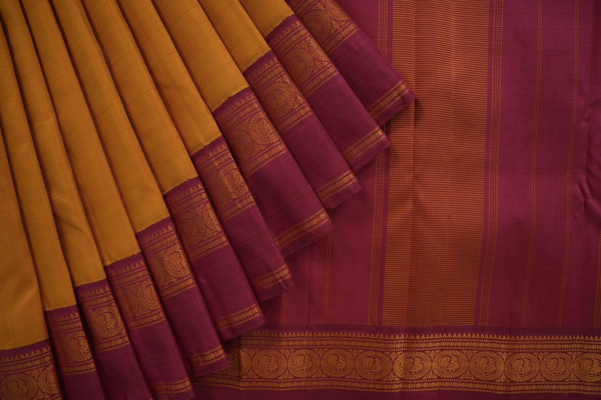 Vintage kanchipuram silk saree