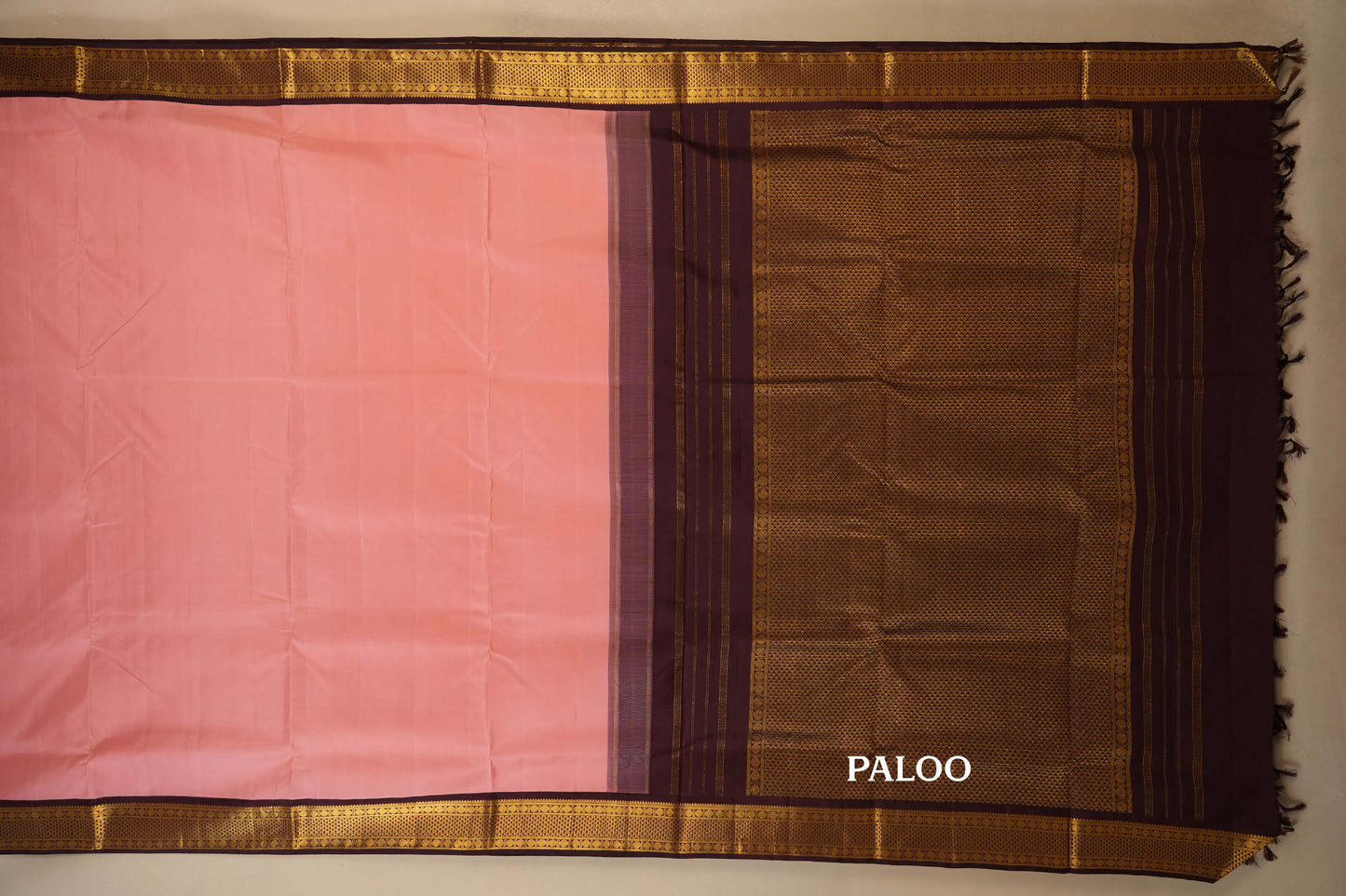 ten yards madisar silk saree paloo