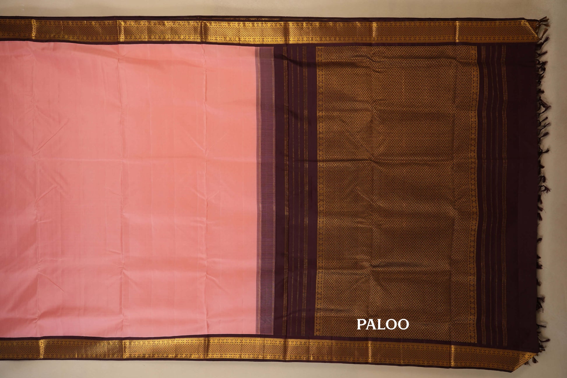ten yards madisar silk saree paloo