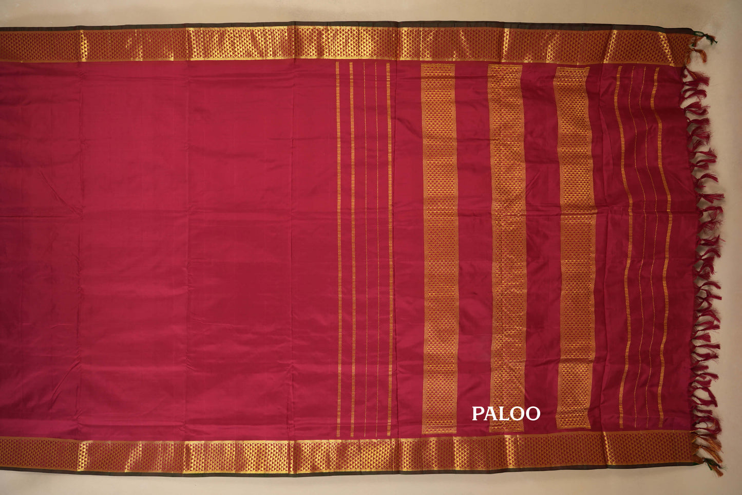 ten yards madisar silk saree paloo
