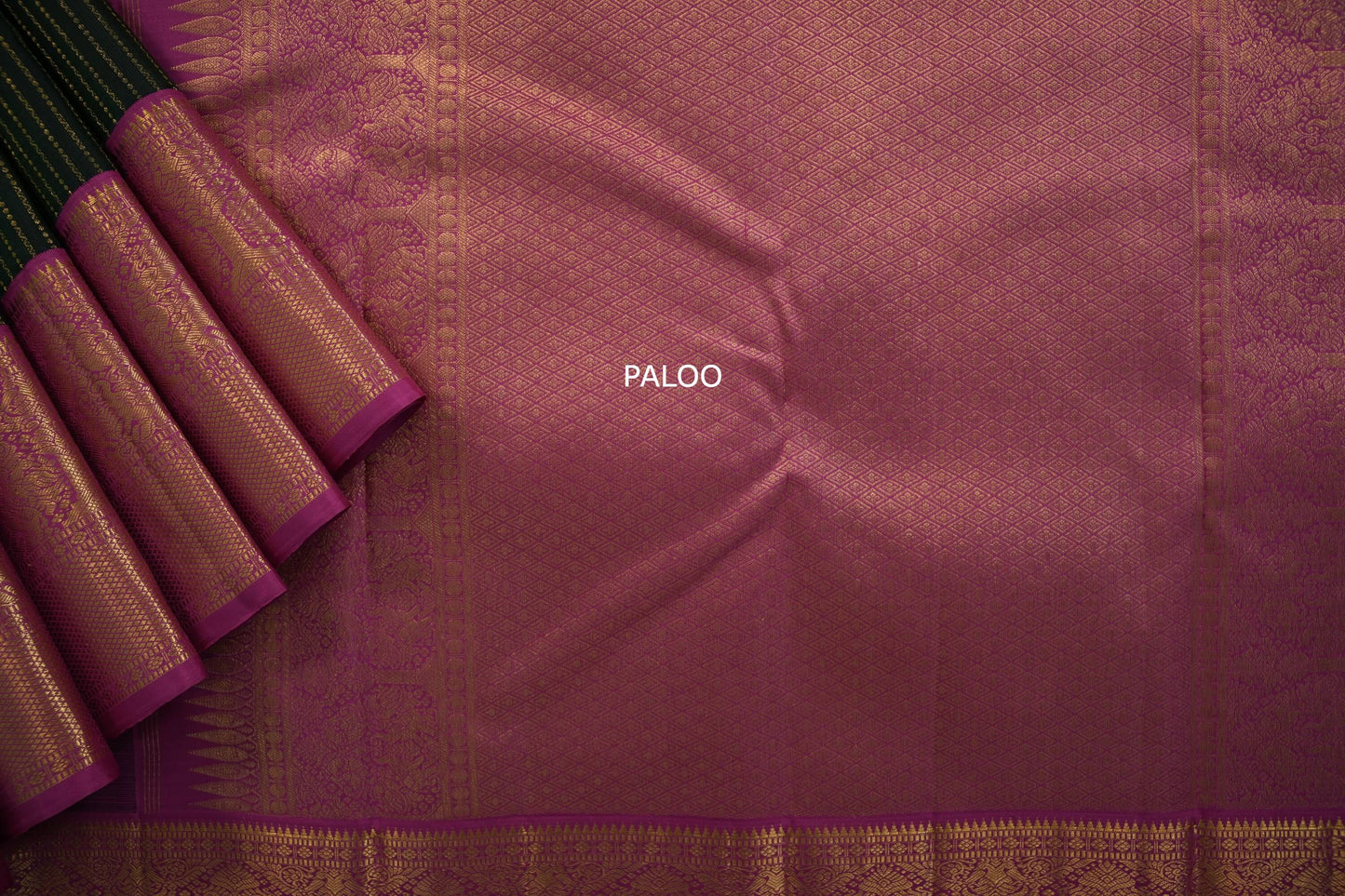 Vintage kanchipuram silk saree