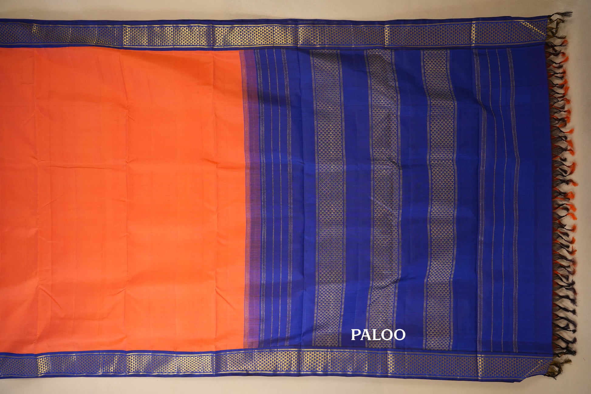 ten yards madisar silk saree paloo